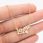 JWLY - Jaartal ketting 1980 T/M 2005