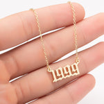 JWLY - Jaartal ketting 1980 T/M 2005